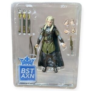 BST AXN Lord of the Rings Legolas Action‎ Figure with Accessories